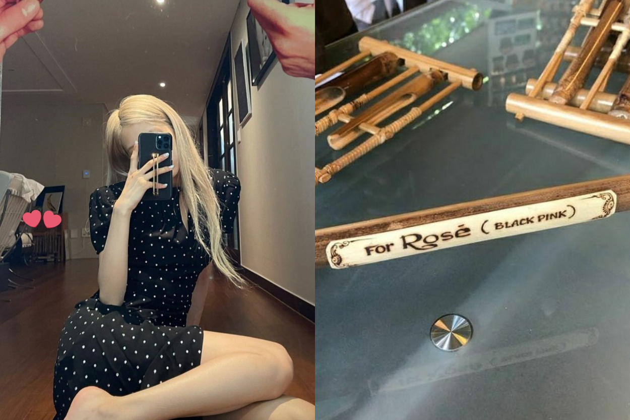 Viral Rose BLACKPINK Pajang Angklung dari Fans Indonesia di Rumah Mewahnya, Bukti Jadi Idol Paling Humble di Dunia KPop