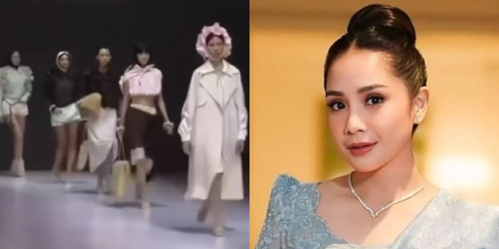 Baju Rancangan Nagita Slavina di JFW 2025 Tuai Pro Kontra, Disebut Mirip Baju Tidur hingga Baju ke Sawah