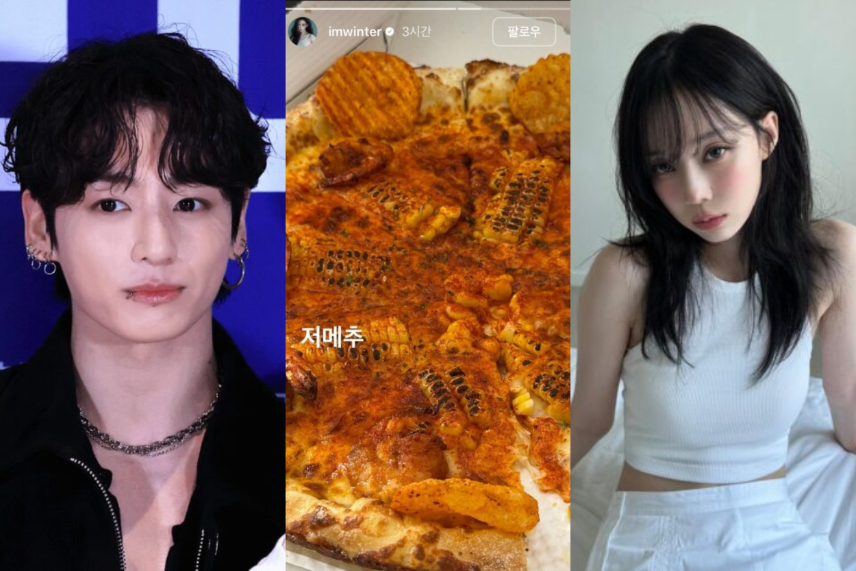 Rumor Pacaran Jungkook BTS dan Winter Aespa Makin Panas, Bukti Baru Viral Cuma Karena Pizza!
