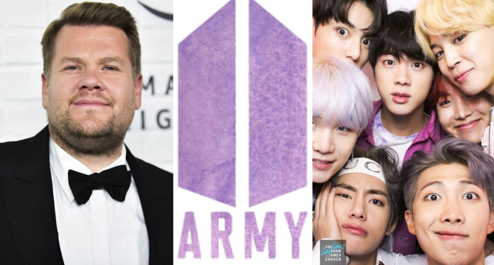 Video Lama BTS Viral Lagi! Tingkah ARMY Kirim Ancaman Kematian ke James Corden, RM Kena Semprot karena Tertawa?