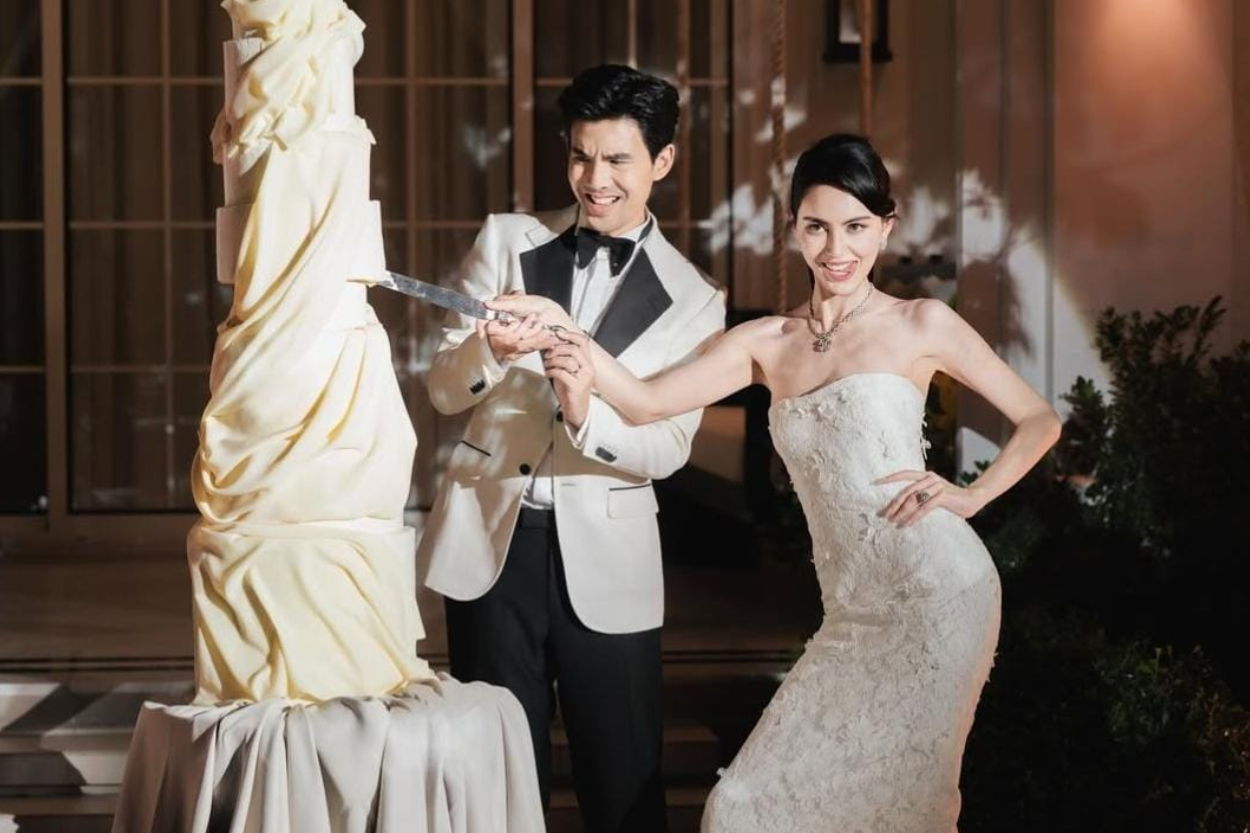 Sah! Davika Hoorne dan Ter Chantavit Menikah, Kisah Cinta Bersemi dari Lokasi Syuting Pee Mak 