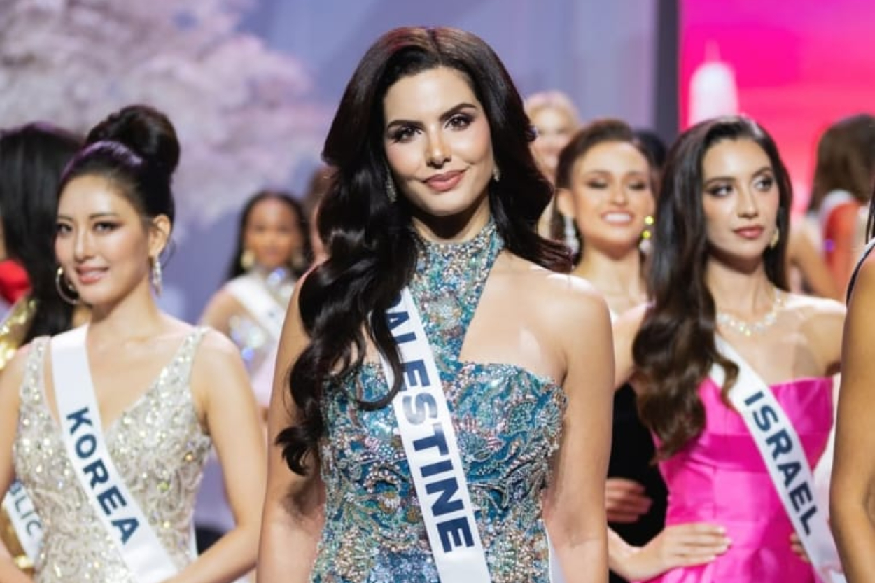 Viral Tatapan Sinis Miss Israel ke Miss Palestina, Warganet Sebut Antagonis