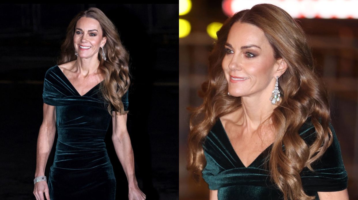 Kate Middleton Tampil Glamor dengan Perhiasan Warisan Ratu Elizabeth di Royal Variety Performance