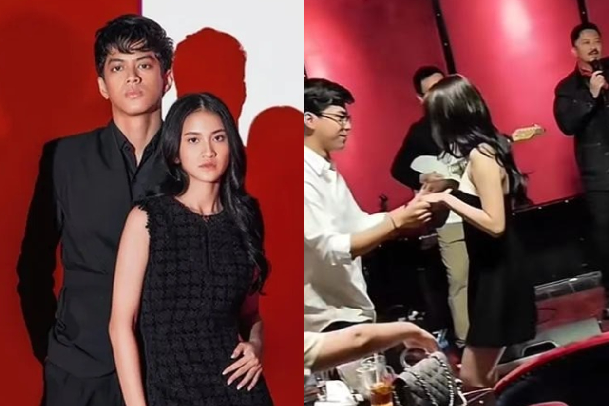 Nekat! El Putra Peluk dan Ajak Dansa Leya Princy di Depan Ferry Maryadi, Netizen Syok