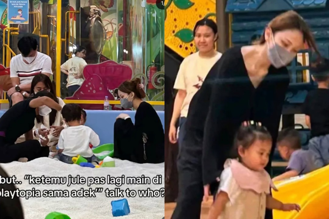 Jule Mangkir Sidang Cerai, Istri Na Daehoon Kini Terciduk Lepas Hijab Saat Main Bareng Anak 
