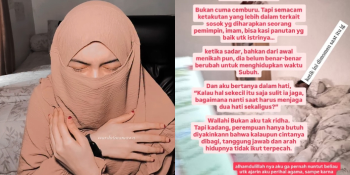 Ngebet Poligami, Wardatina Mawa Ungkap Insanul Fahmi Justru Kerap Sulit Bangun Sholat Subuh 
