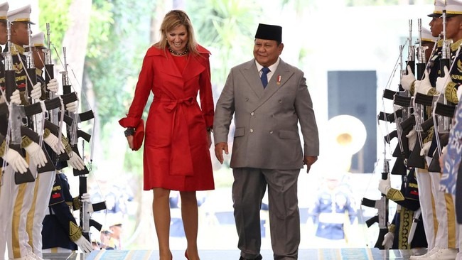 Lawatan Tiga Hari di Indonesia, Gaya Ratu Maxima Buat pangling, Gaya Berani Tanpa Perlu Mahkota Tuai Sorotan
