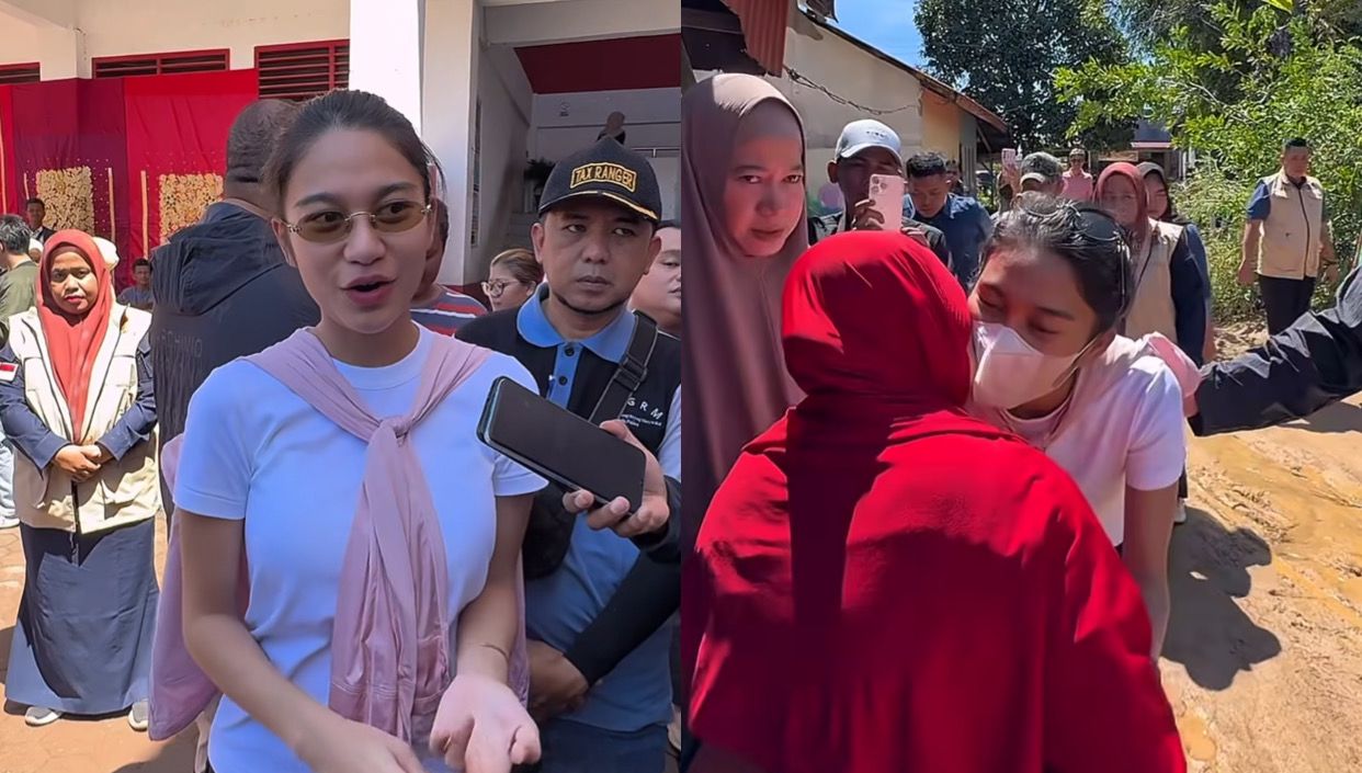 Netizen Kaget! Azizah Salsha Ternyata Turun Langsung Bantu Korban Banjir Padang