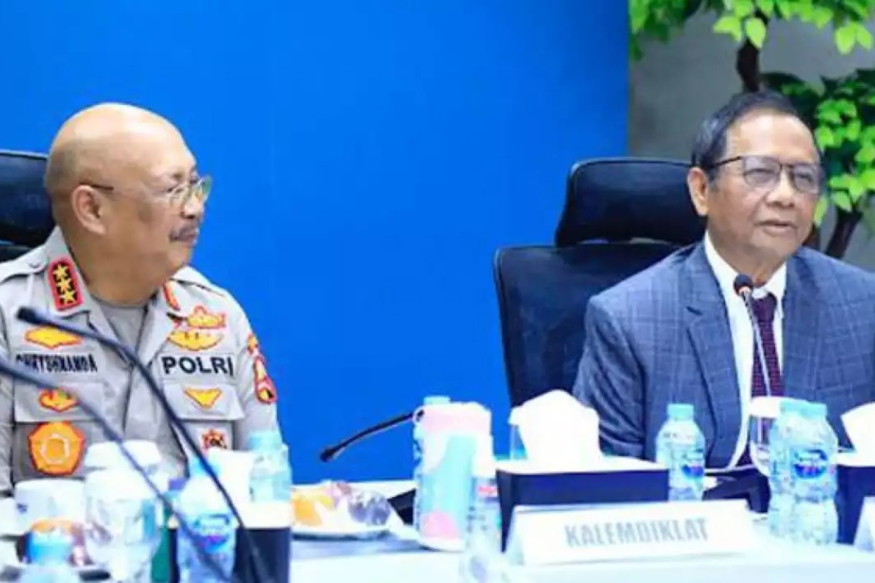 Isu Pergantian Kapolri Mencuat, Mahfud MD Sampai Beri Saran Menohok di Forum Internal Polri