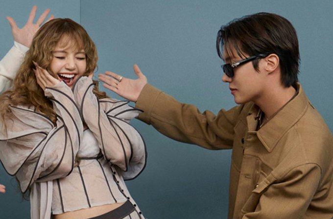 Momen Mesra Lisa BLACKPINK dan JHope BTS Viral, Frederic Arnault Ngga Cemburu?