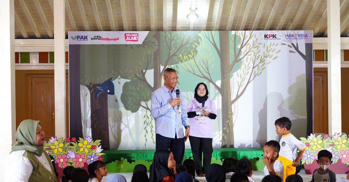 KPK Gelar Edukasi Antikorupsi Bagi Anak PAUD dalam HAKORDIA 2025 di Yogyakarta
