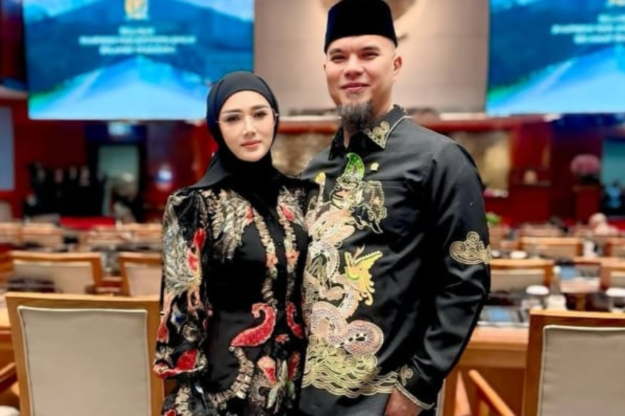 Momen Haru Aqiqah Siti Aminah, Anak Angkat Ahmad Dhani dan Mulan Jameela yang Diadopsi 5 Bulan Lalu