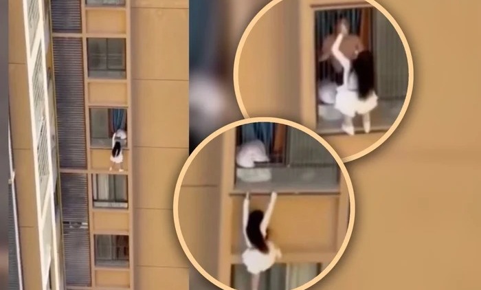 Demi Hindari Istri Sah, Selingkuhan Ini Nekat Panjat Dinding Apartemen Lantai 10
