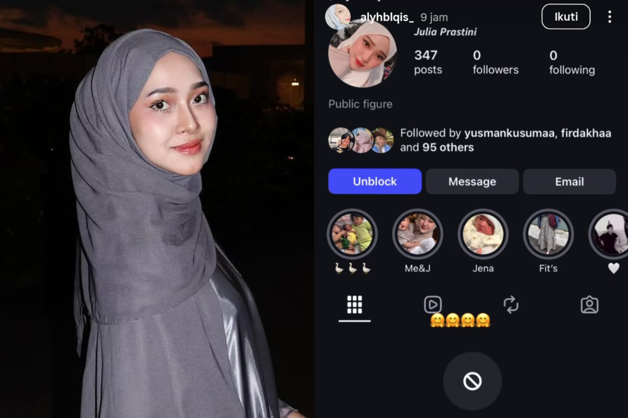 Aya Balqis Blokir Instagram Jule Usai Viral Bukti Selingkuh dengan Yuka, Curhatan Ibu Bikin Hati Netizen Ikut Nyesek