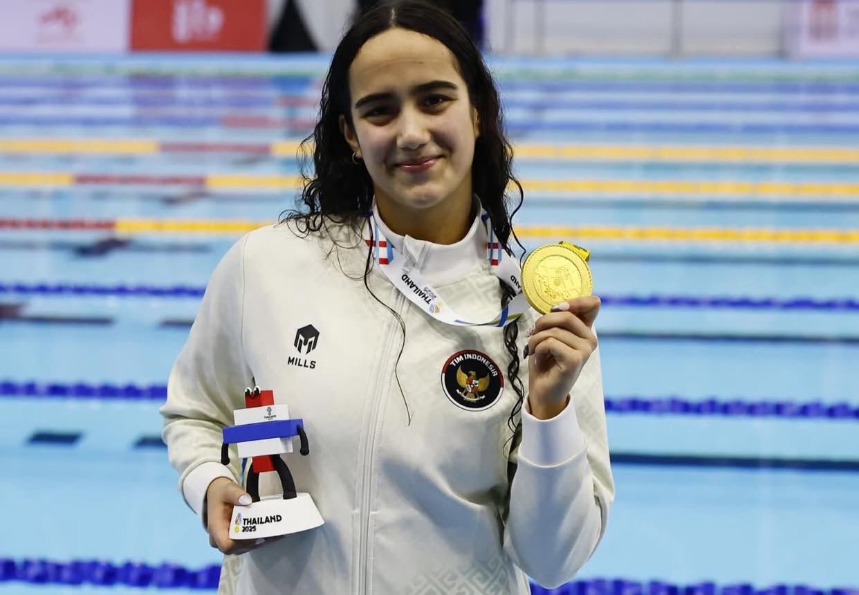 Kehebatan Masniari Wolf, Atlet Renang Indonesia yang Cetak Emas di SEA Games 2025