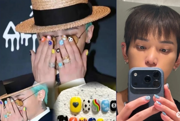 Trend Nail Art di Kalangan Idol Korea Kian Menyebar, G-Dragon Disebut sebagai Pelopor