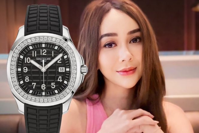 Aura Kasih Terciduk Pakai Jam Tangan Mewah Patek Philippe Rp1,1 M, Gaya Hidup Stylish di Tengah Pusaran Isu Ridwan Kamil Disorot