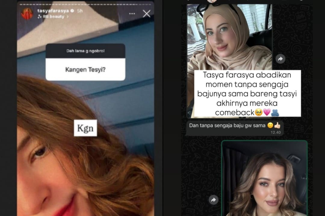 Es Mulai Mencair! Tasya Farasya Beri Sinyal Damai dengan Tasyi Athasyia Usai 3 Tahun Perang Dingin, Publik Ikut Terharu
