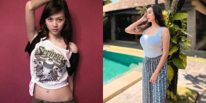 Beredar Foto Lawas Aura Kasih Saat Jadi Model, Netizen Ramai Tebak Perbedaan Dulu dan Kini