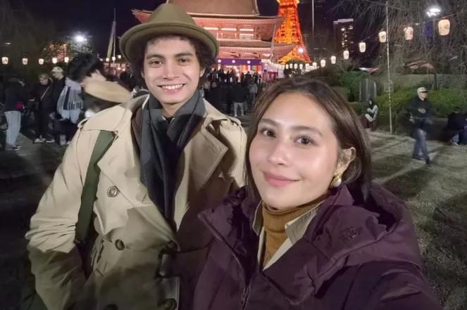 Tahun Baruan Bareng Pacar di Jepang, Prilly Latuconsina Girang Impian Kecilnya Terwujud di Tempat Ini
