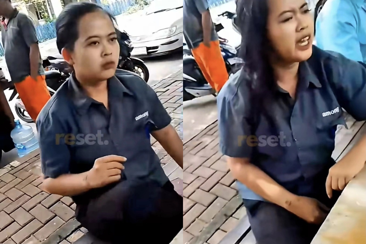Bikin Malu, Istri Sah Labrak Pelakor di Warung Mie Ayam, Bongkar Rahasia Sering VC Tanpa Busana sama Suaminya!