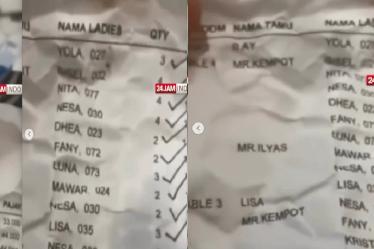 Viral! Beli Gorengan Malah Dapat Bocoran Harga Sewa LC, Ada Nama Lisa Hingga Luna, Coba Cek Nama Suami Kamu