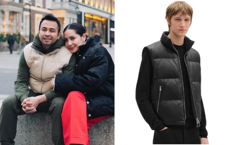 Disentil Pandji Pragiwaksono, Raffi Ahmad Terciduk Kenakan Jaket Hermes Rp187 Juta