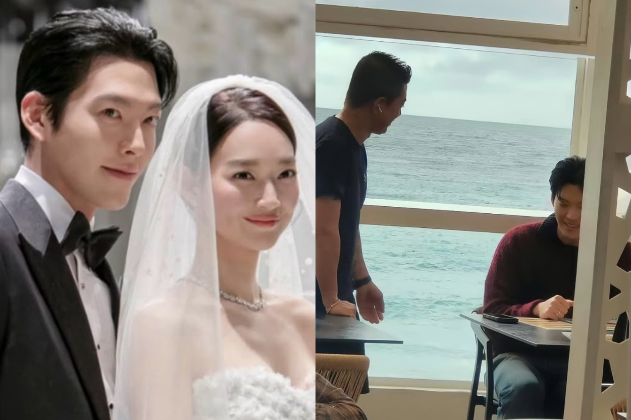 So Sweet! Intip Momen Bulan Madu Kim Woo Bin dan Shin Min Ah di Spanyol, Cincin Couple-nya Bikin Salah Fokus