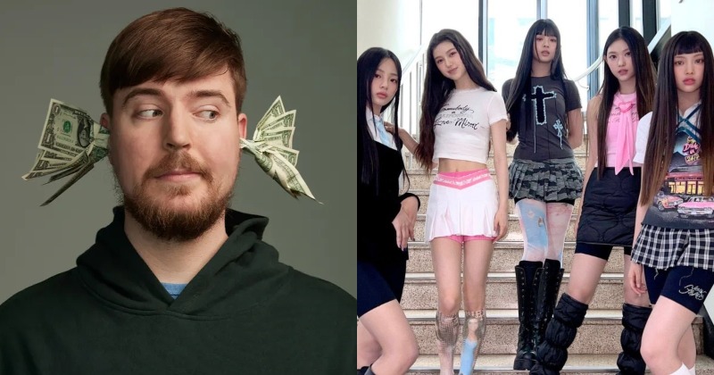 Diminta Selamatkan NewJeans, Reaksi YouTuber MrBeast Tak Terduga