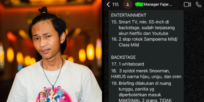 Bocornya Riders Fajar Sad Boy, Dari TV 55 Inci hingga Skincare Dior Jadi Sorotan