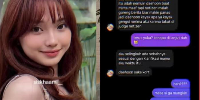 Viral Jule Mengaku Kerap di-KDRT Daehoon Hingga Akhirnya Pilih Selingkuh Berkali-Kali
