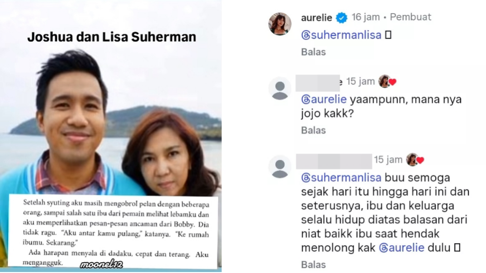 Viral Buku Broken Strings, Joshua Suherman dan Sang Ibu Disebut Sosok Malaikat Penyelamat Aurelie Moeremans