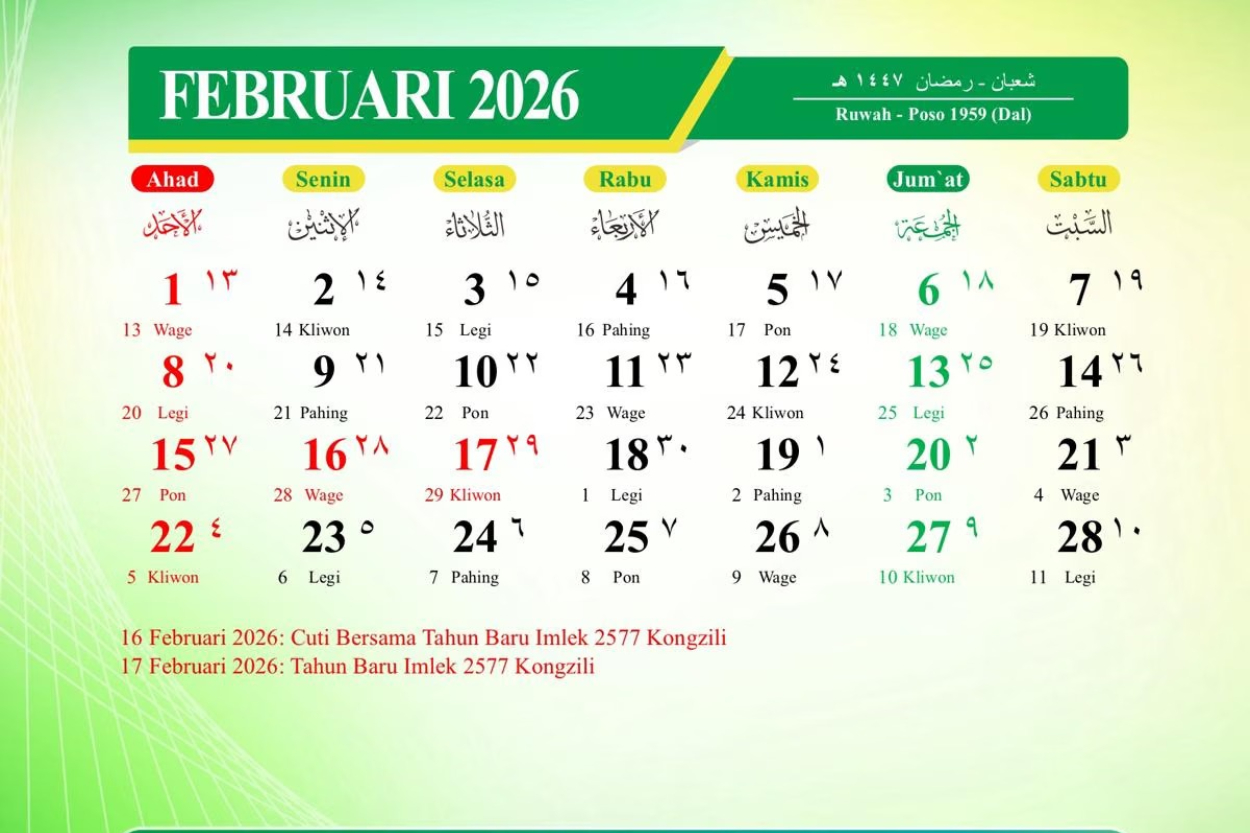 Jadwal Puasa Ramadhan 2026 Versi Muhammadiyah dan Pemerintah, Jangan Sampai Salah!
