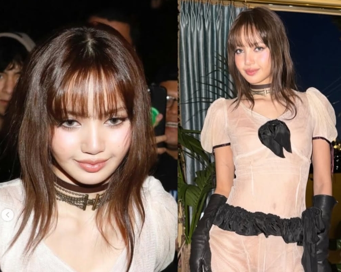 Tampil dengan Gaun Menerawang, Gaya Edgy Lisa BLACKPINK di After Party Golden Globes 2026 Jadi Sorotan