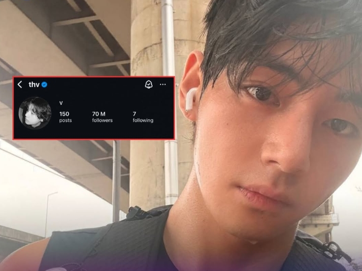 V BTS Pecahkan Rekor Instagram: Tembus 70 Juta Followers dan Raup 17 Juta Likes dalam Satu Unggahan