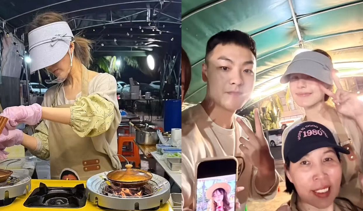 Zhao Lusi Tuai Pujian Usai Tertangkap Kamera Jual Makanan di Warung Jalanan