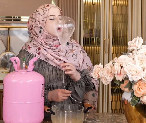 Tasyi Athasyia Nyaris Keracunan Gas Saat Bikin Konten, Dikira Helium Ternyata Freon