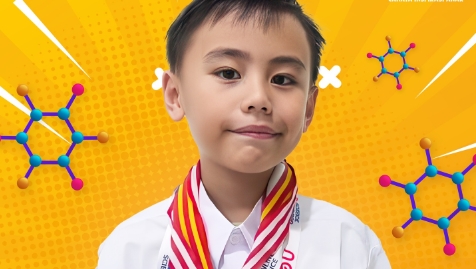 Masih Kelas 3 SD, Natanael Wiraatmaja Harumkan Nama Indonesia di Olimpiade Sains Dunia