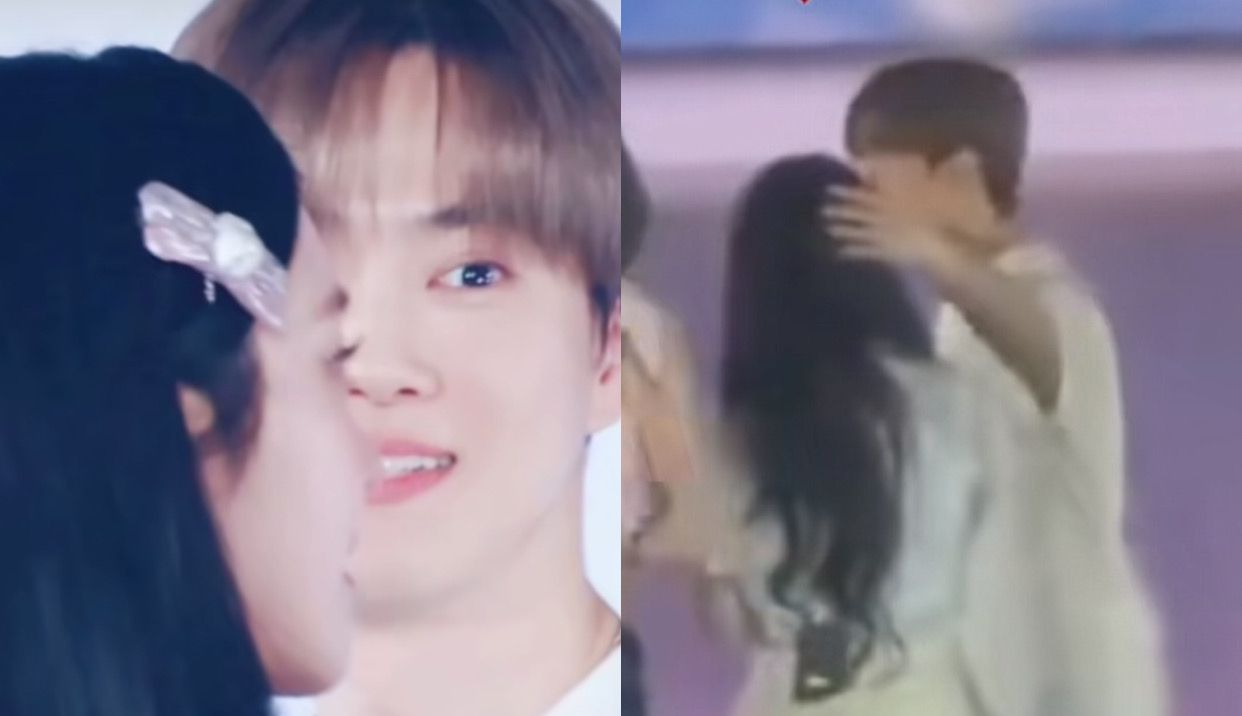Geger! Suho EXO Elus Kepala Irene Red Velvet, Fans Auto Baper di Konser SMTOWN