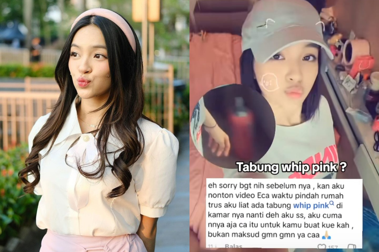 Heboh! Eca Japasal Ketahuan Pakai Whip Pink di Kamar, Ini Faktanya