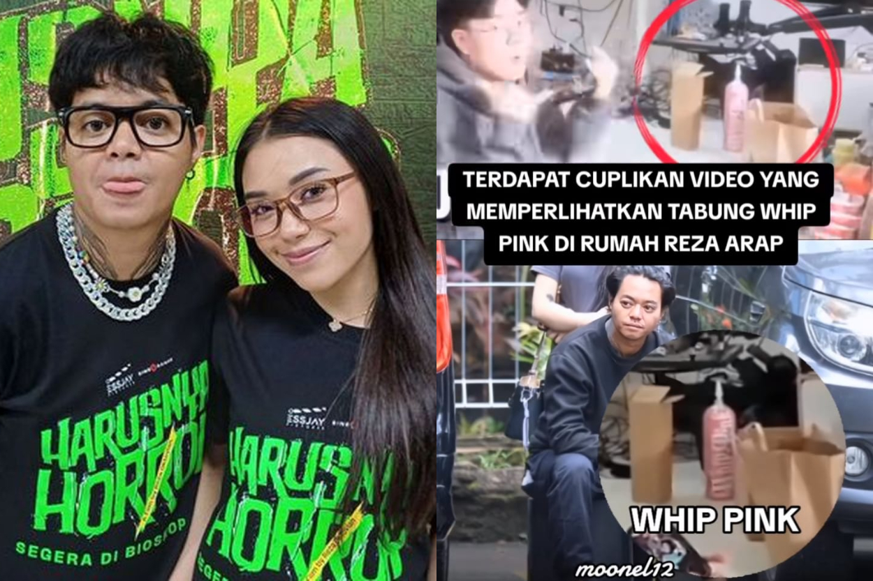 Viral Tabung Whip Pink di Rumah Reza Arap Dihubungkan dengan Kematian Lula Lahfah, Awkarin: Panik, Kok Ditakedown?