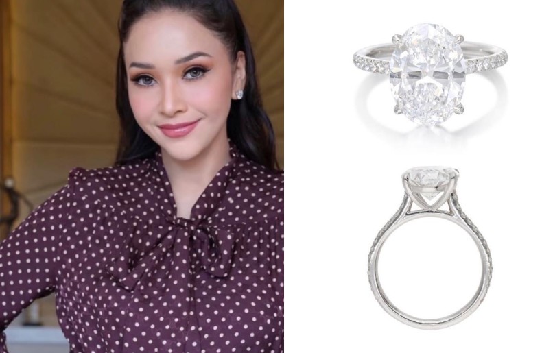 Makin Elegan, Maia Estianty Tampil Glamor dengan Cincin Berlian Rp 2,9 Miliar