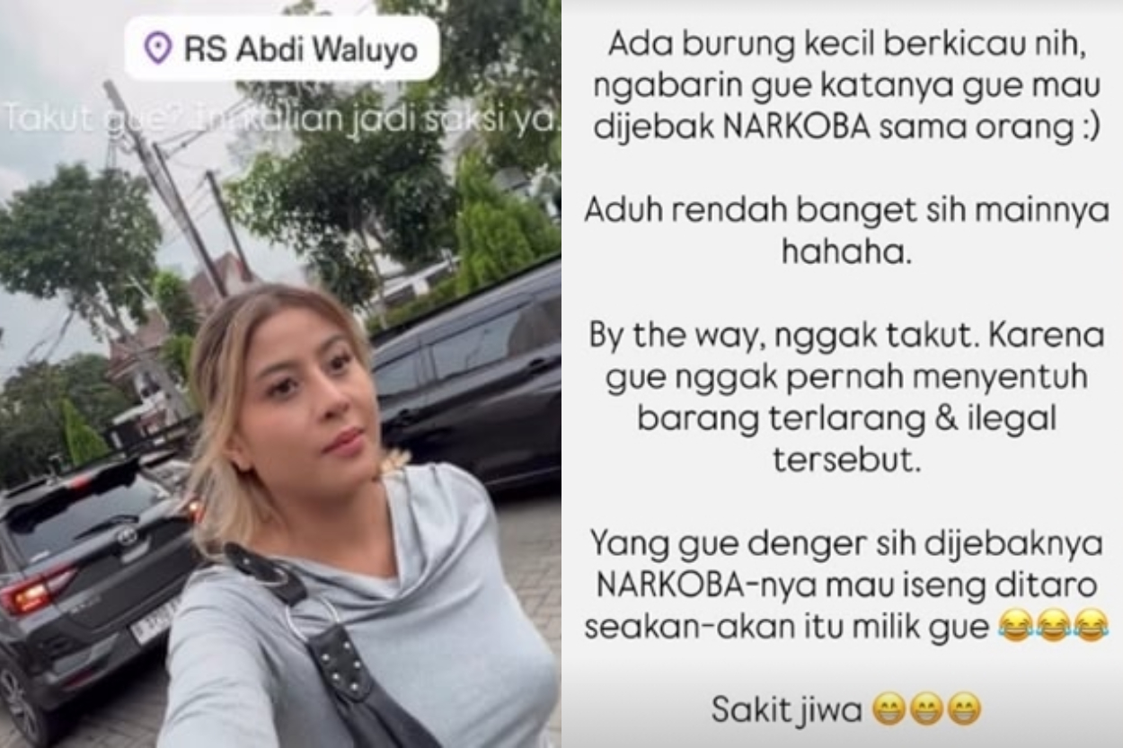 Sindirian Awkarin Usai Ngaku Mau Dijebak Narkoba, Gerak Cepat Tes Urine ke RS
