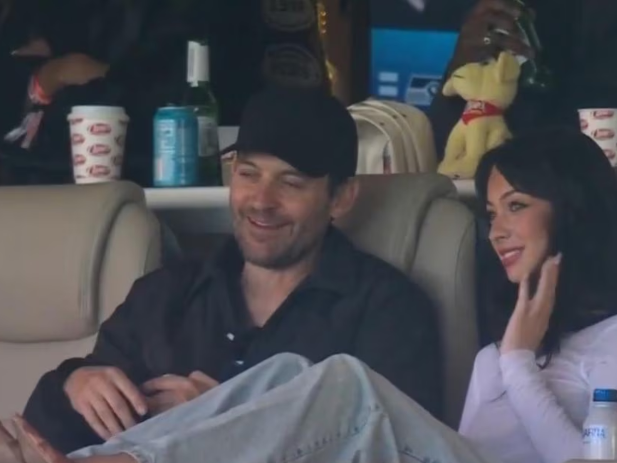 Siapa Mishka Silva? Model Cantik Terciduk Nonton Super Bowl Bareng Tobey Maguire, Beda Usia 30 Tahun Disorot