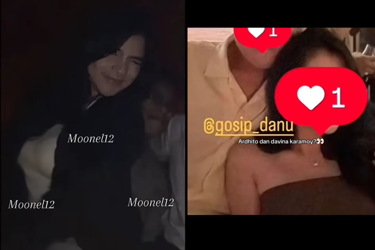 Bukan Gundik! Foto Mesra Davina Karamoy Duduk Dipangkuan Ardhito Pramono Bocor, Pacaran?
