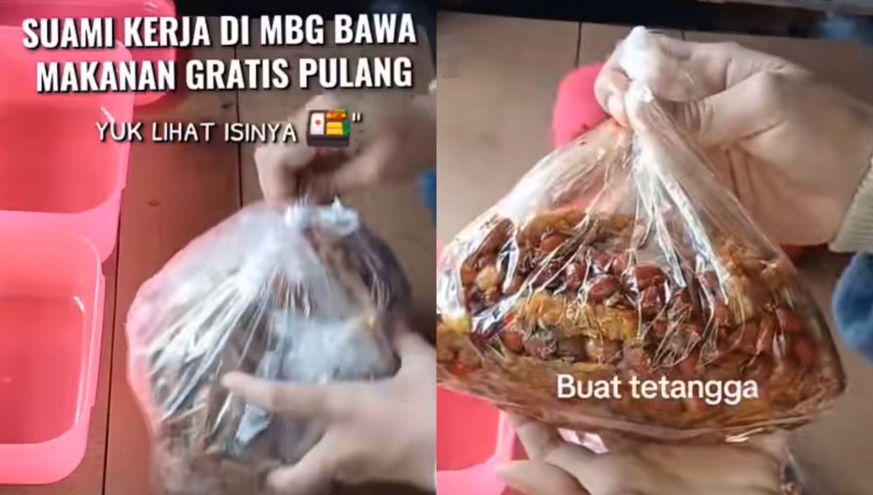 Heboh! Pekerja MBG Bawa Pulang Belasan Telur dan Lauk, Istri Curhat Bikin Netizen Murka