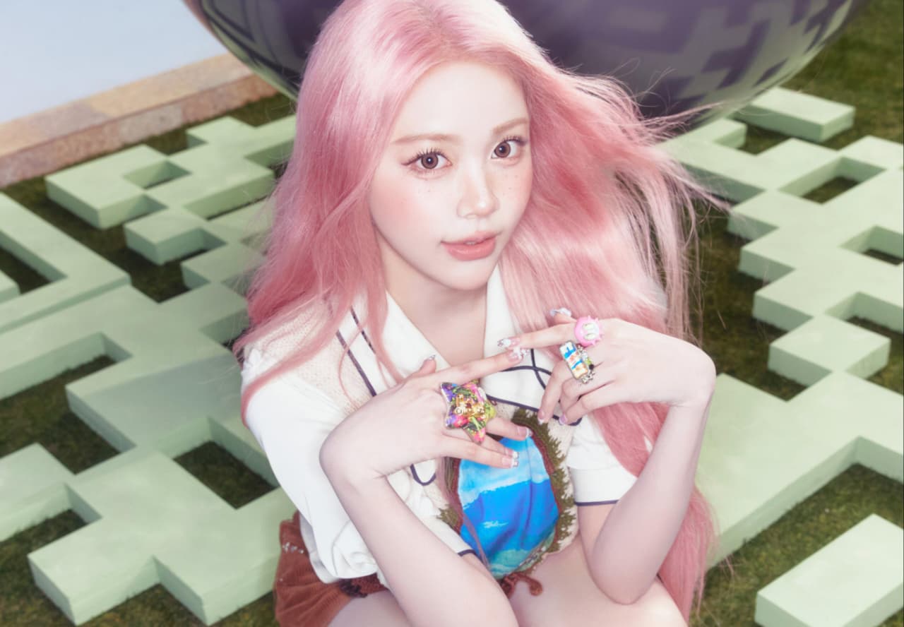 Super Cantik! Carmen Hearts2Hearts Tampil Berani dengan Rambut Pink di Teaser RUDE