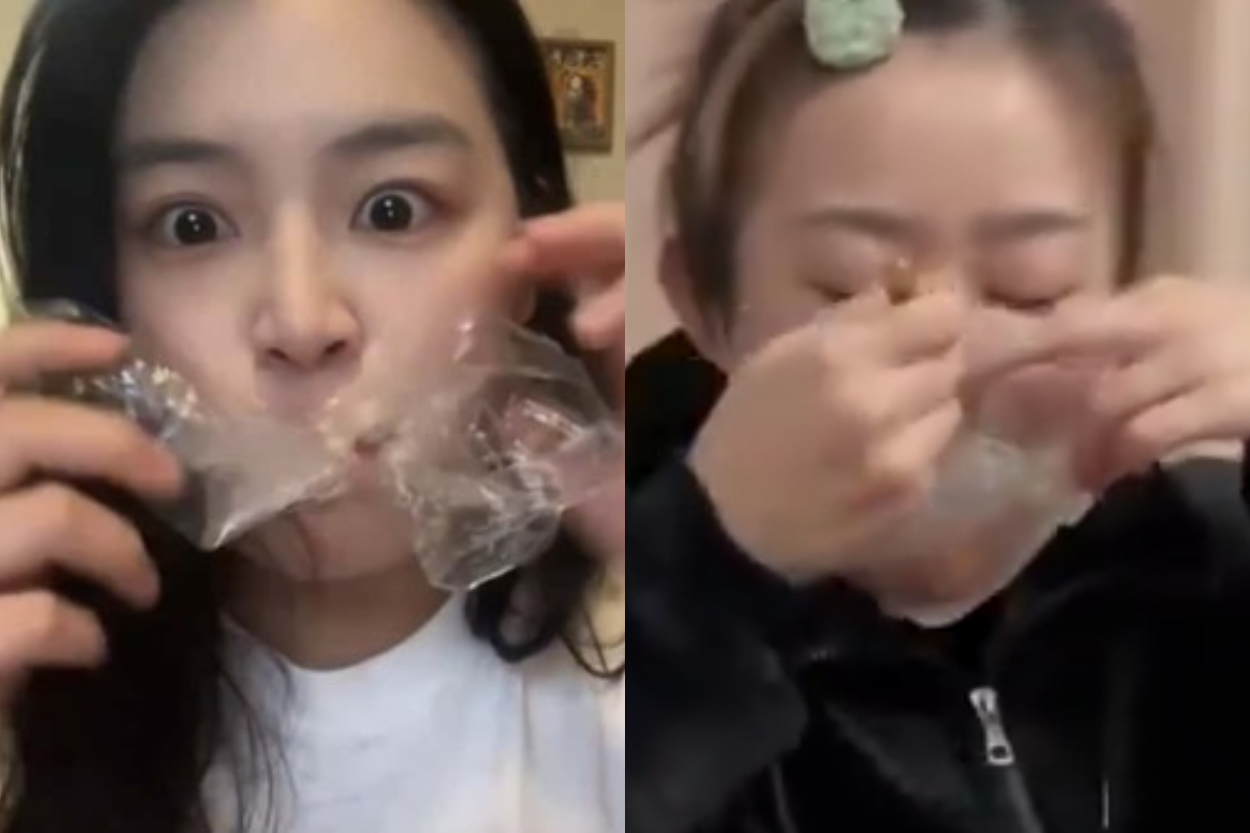 Gila! Tren Diet Makan Plastik Viral di TikTok, Cara Nekat Turunkan Berat Badan yang Bikin Geleng Kepala