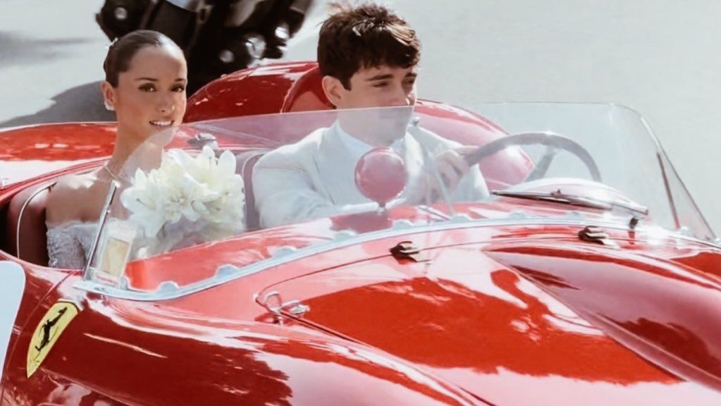 Digelar Privat di Monaco, 5 Fakta Pernikahan Pembalap F1 Charles Leclerc dan Alexandra Mleux