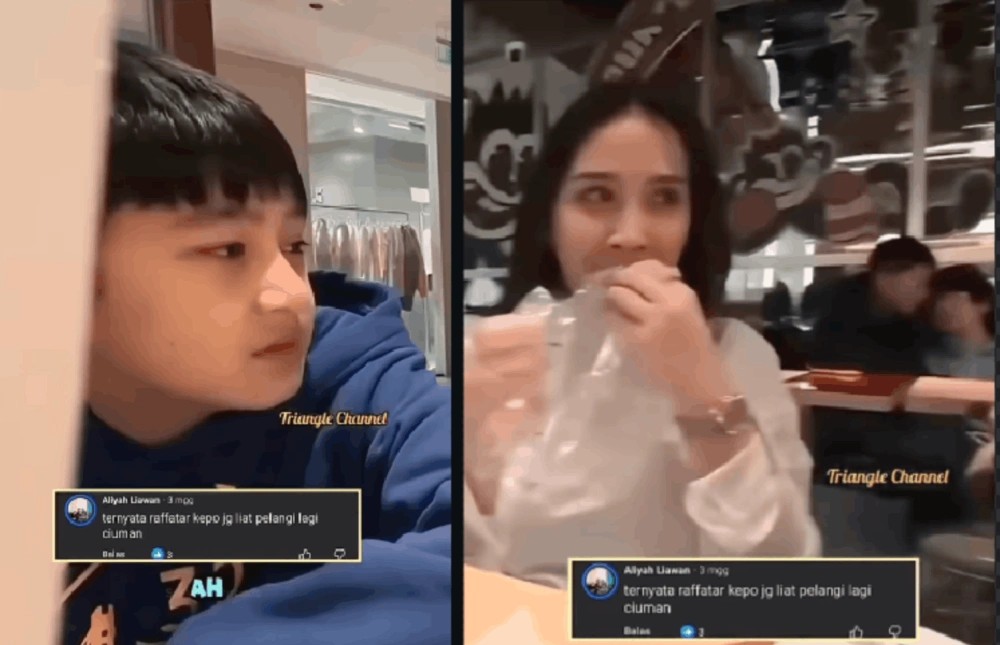 Rafathar Tak Sengaja Saksikan Pasangan LGBT Ciuman, Nagita Slavina Tuai Hujatan